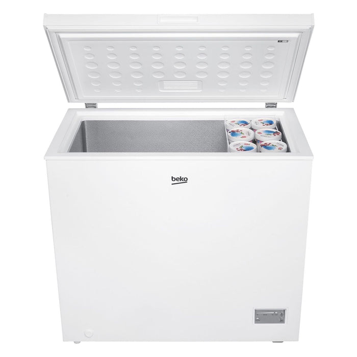 Beko CF200CWN Gefriertruhe/ Tiefkühltruhe Freistehend 198L C Weiß