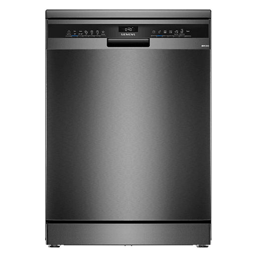 Produktbild Standgeschirrspüler - Siemens SN23EC03ME Standgeschirrspüler black inox