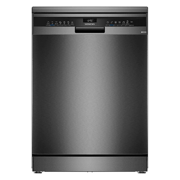 Siemens SN23EC03ME Standgeschirrspüler black inox