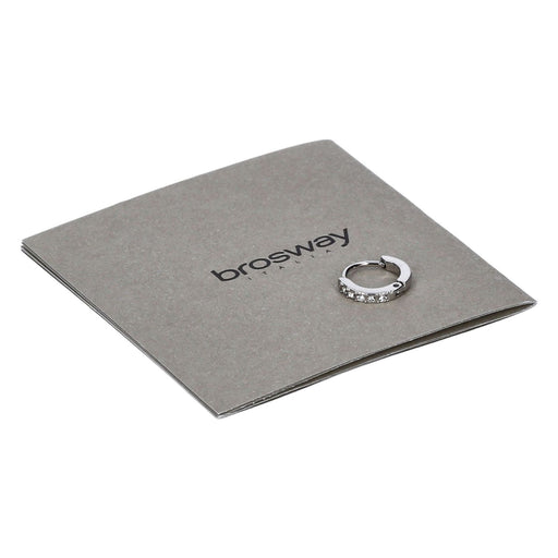Produktbild Edelstahlarmband - Brosway Chakra Einzelcreole 1cm Damen Edelstahl