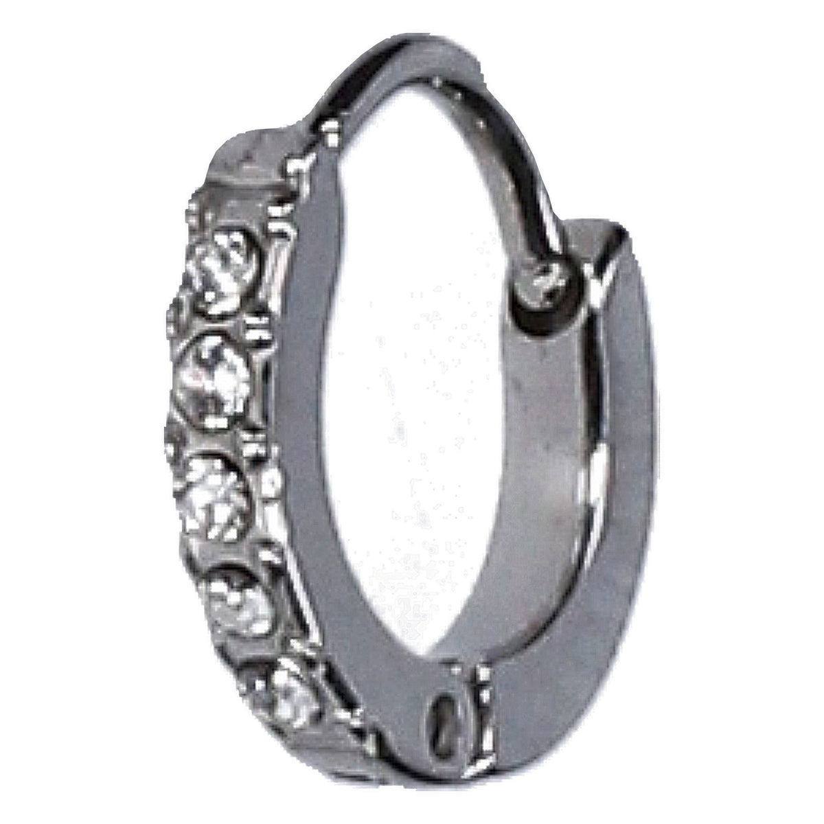 Produktbild Edelstahlarmband - Brosway Chakra Einzelcreole 1cm Damen Edelstahl