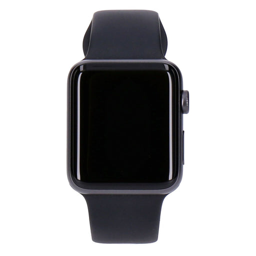 Produktbild Smartwatch - Apple Watch Series 3 42mm GPS Spacegrau Aluminiumgehäuse mit Sportarmband schwarz