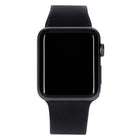 Apple Watch Series 3 42mm GPS Space Grau Aluminiumgehäuse mit Sportarmband Schwarz