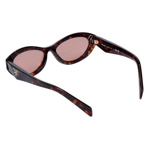 Produktbild Brillengestell - Prada PR 26ZS 17N60B Root Tortoise/Light Brown Damen Sonnenbrille Bügellänge 145mm Steg 16mm