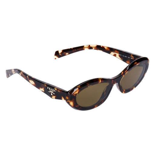 Produktbild Brillengestell - Prada PR 26ZS 14L09Z Honey Tortoise/Dark Brown Damen Sonnenbrille Bügellänge 145mm Steg 16mm