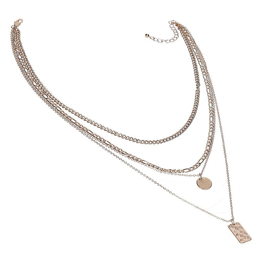 Produktbild Edelstahlarmband - Pieces Halskette für Damen Edelstahl goldfarben