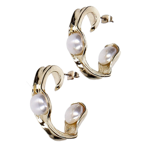 Produktbild Edelstahlarmband - Pieces Ohrring für Damen Edelstahl goldfarben