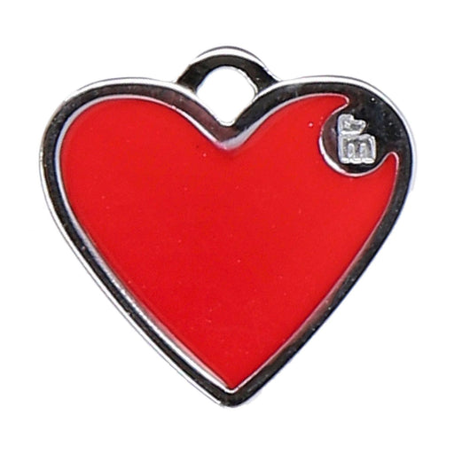 Produktbild Edelstahlarmband - MyFamily Medaillon für Hunde Herz rot
