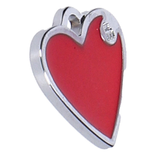 Produktbild Edelstahlarmband - MyFamily Medaillon für Hunde Herz rot