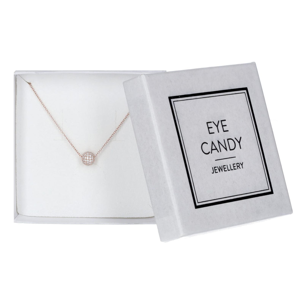Produktbild Edelstahlarmband - Eye Candy Armband 925er Sterling Silber Kugel Anhänger