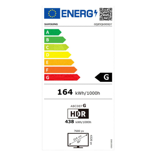 Produktbild LED-Fernseher - Samsung GQ85QN900D Neo QLED 85 Zoll Flat 85 Zoll 214 cm UHD 8K