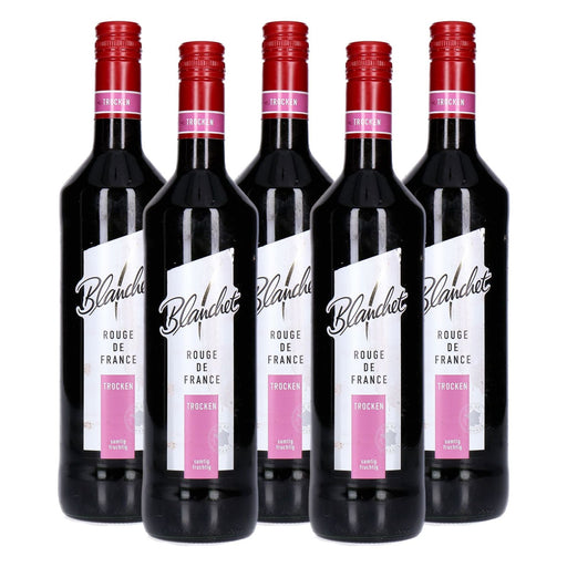 Produktbild Rotwein - Blanchet Rouge de France Trocken 5 x 0,75 L