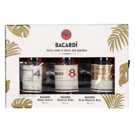Produktbild Rum - Bacardi Premium Discovery Set 3 x 0,1 L