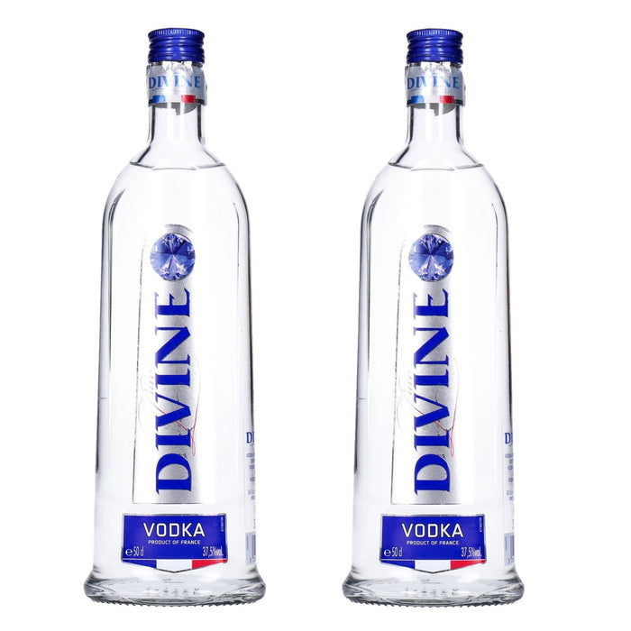Pure Divine Französischer Vodka 2 x 0,5 L