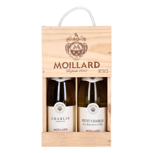 Produktbild Weißwein - Moillard Geschenkset Chablis und Petit Chablis 2 x 0,75 L