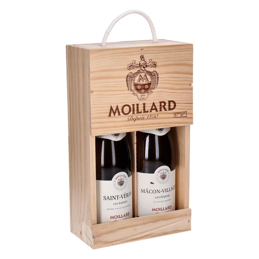Produktbild Weißwein - Moillard Geschenkset Saint-Véran Mâcon-Villag 2 x 0,75 L