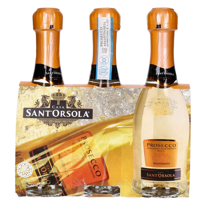 Sant'Orsola Prosecco D.O.C. Millesimato 3 x 0,2 L