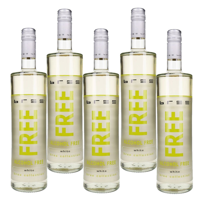 BREE Free alkoholfrei weiß 5 x 0,75 L