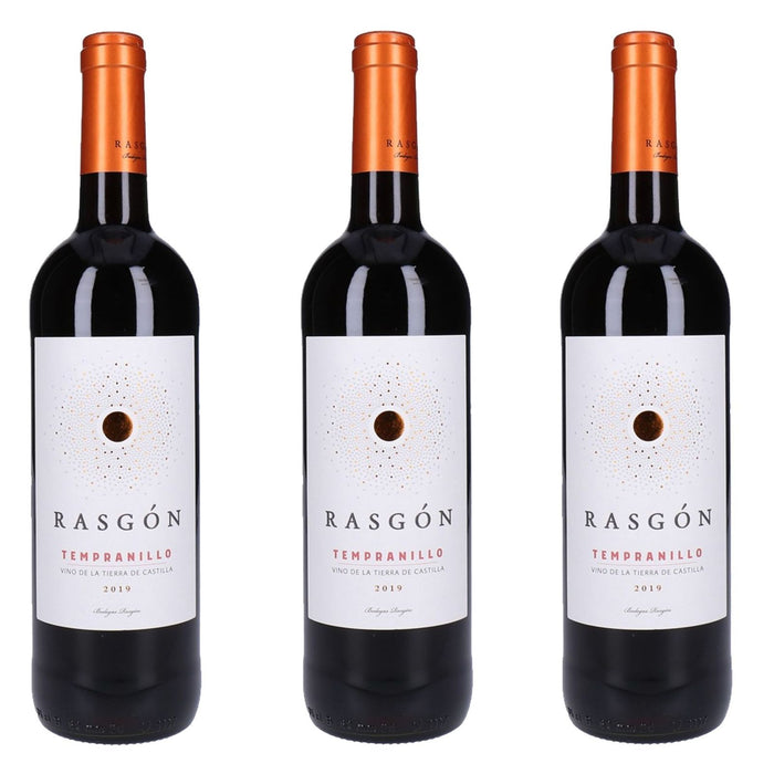 Rasgon Tempranillo halbtrocken 3 x 0,75 L