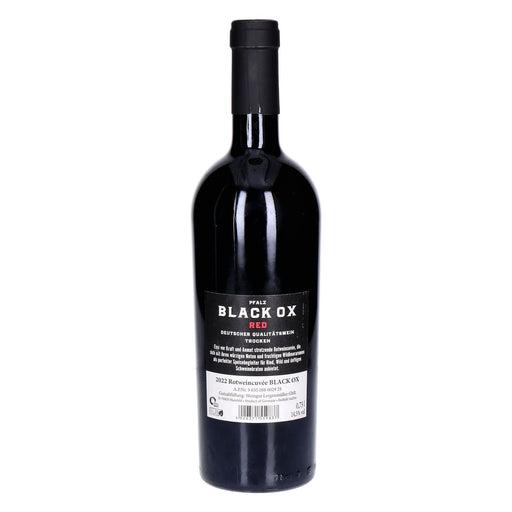 Produktbild Rotwein - Lergenmüller Black Ox Red trocken 1 x 0,75 L