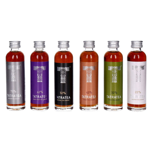 Produktbild Liköre - Tatratea Mini Geschenkset 6 x 0,04 L