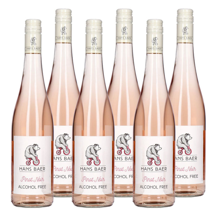 Hans Baer Pinot Noir rose alkoholfrei 6 x 0,75 L