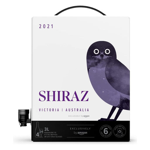 Produktbild Rotwein - by Amazon Australischer Shiraz 1 x 3 L