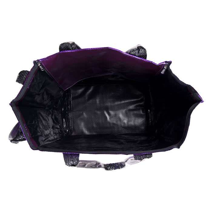 Hulken® Medium Shopper mit Rollen Ultraviolett