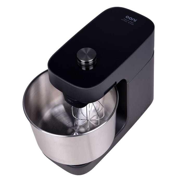 Ooni Halo Pro Professioneller Spiralkneter – 7,3-Liter-Küchenmaschine mit Zubehör