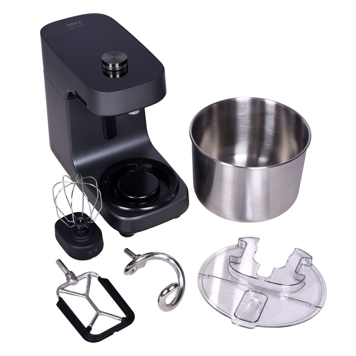 Ooni Halo Pro Professioneller Spiralkneter – 7,3-Liter-Küchenmaschine mit Zubehör