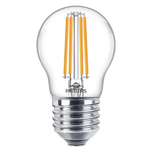 Produktbild LED-Filament - Philips 60W P45 E27 LED-Filament-Kerzenlampe transparent Warmweiß