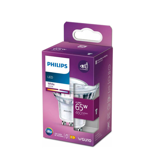 Produktbild LED-Leuchtmittel - Philips 65W GU10 Spot LED Strahler Warmweiß
