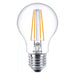 Philips 60 W A60 E27 LED-Filament-Lampe transparent