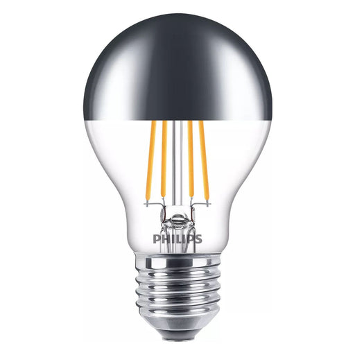 Produktbild LED-Filament - Philips 50W A60 E27 LED-Filament-Lampe MirrorCrown