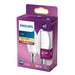 Philips 40W B35 E14 Filament-Kerzenlampe 2er-Pack Milchglas
