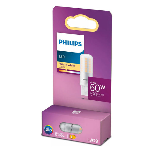 Produktbild LED-Leuchtmittel - Philips 60W G9 LED Stiftsockellampe