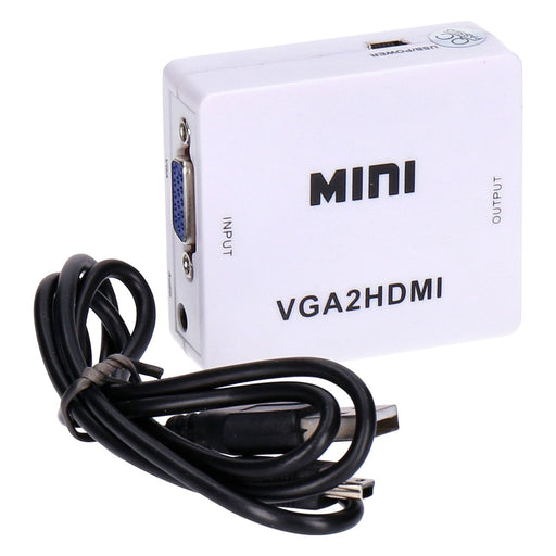 Produktbild Audio- & Video-Adapter - Aswo Com Vga auf HDMI HD Video Converter