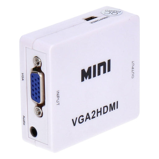 Produktbild Audio- & Video-Adapter - Aswo Com Vga auf HDMI HD Video Converter