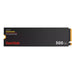 SanDisk Extreme M.2 interne SSD-Festplatte 500GB PCIe 4.0 NVMe bis zu 5.150 MB/s, nCache