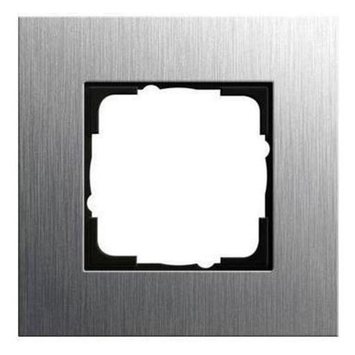 Produktbild Montagezubehör - Gira Abdeckrahmen 1fach 0211219 Edelstahl