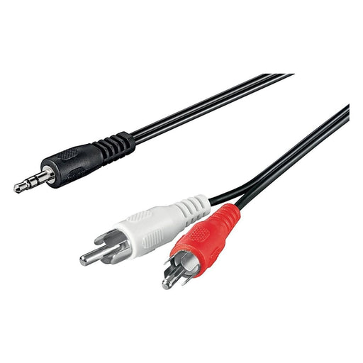 Produktbild Audio-Kabel - COM Audio-Adapterkabel 3,5mm Klinke/Cinch 1,5m