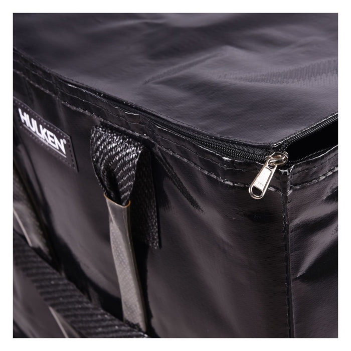 Hulken® Large Shopper mit Rollen Black