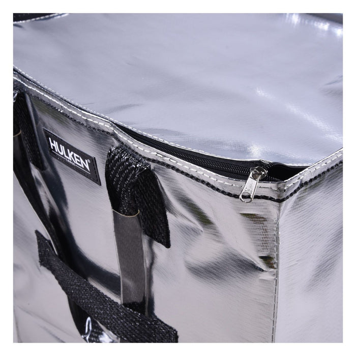 Hulken® Large Shopper mit Rollen Silver