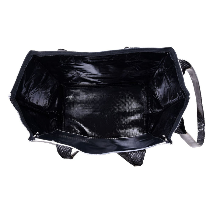 Hulken® Medium Shopper mit Rollen Silver