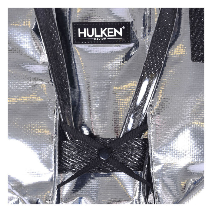 Hulken® Medium Shopper mit Rollen Silver
