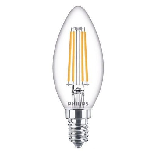 Produktbild LED-Filament - Philips 60W E14 LED-Filament-Lampe transparent