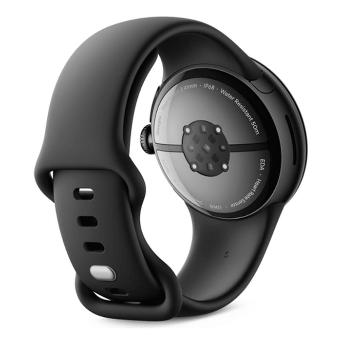 Google Pixel Watch 3 LTE 41mm Matte Black Sportarmband Obsidian