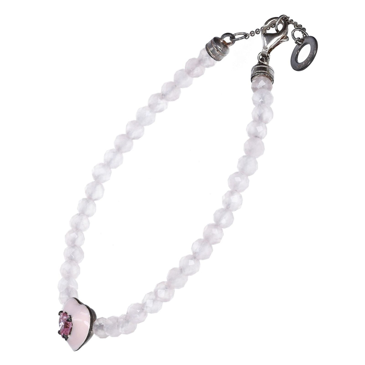 Produktbild Edelstahlarmband - Thomas Sabo Armband Damen Rosenquarz