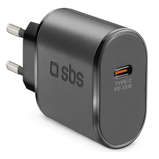 Produktbild USB-Ladegerät - SBS TETR1CPD25 USB-C Ladegerät 25W schwarz