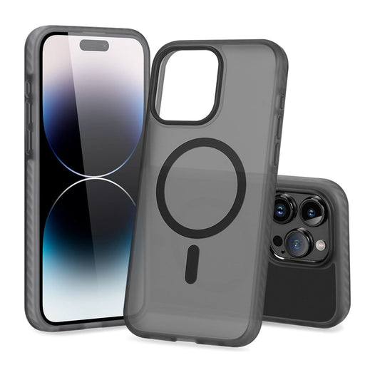 Produktbild Smartphone-Hülle - nevox StyleShell INVISO Smartphone Hülle Schwarz passend für Apple iPhone 16 Pro Max mit Magsafe